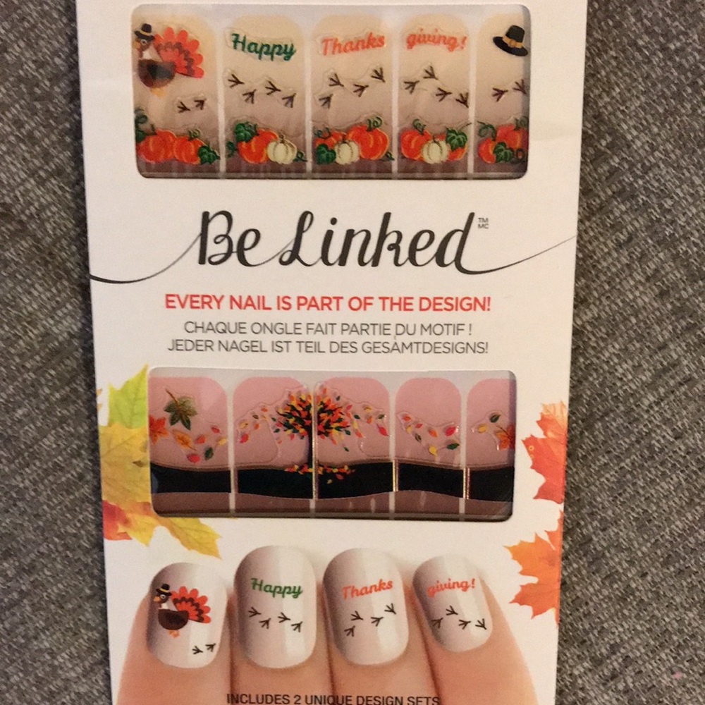 Fall and Winter quartet of decorative nail stickers 💅 - Picture 4 of 5